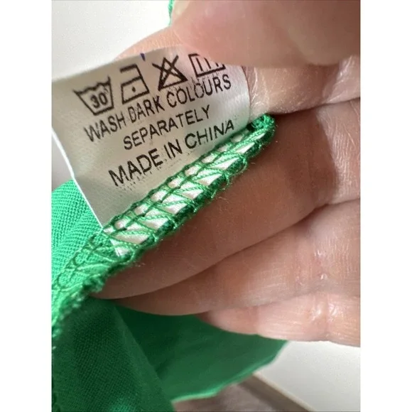 Mixinni Women's Dress Retro 50's Green Fit & Flare Rockabilly Small New With Tag - Picture 10 of 10